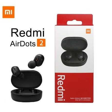 Fones de ouvido sem fio Bluetooth compactos Xiaomi Redmi Airdots