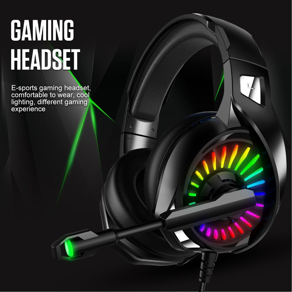 Headfone Gamer Fone de Ouvido GL-7900 Rgb Headset Gamer - Gaming Fone de Ouvido Com Fio
