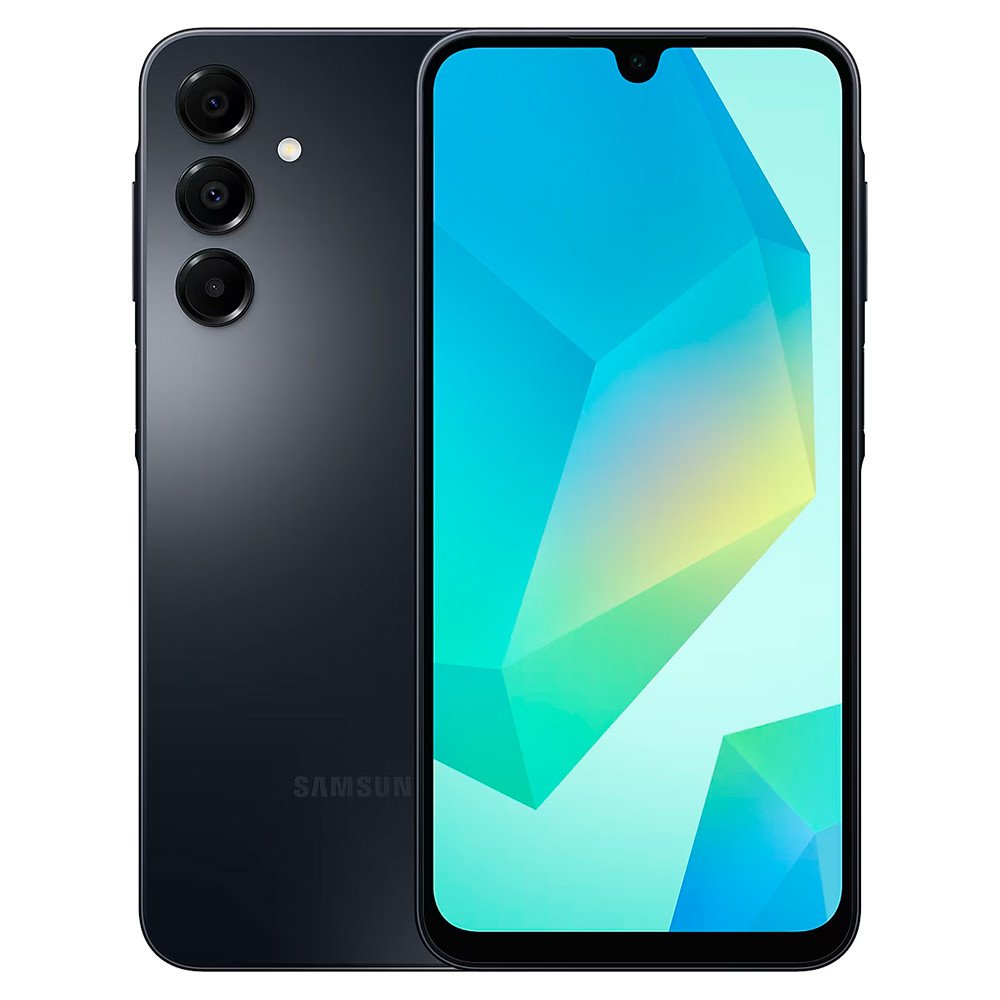 Smartphone Samsung Galaxy A16 4G 128GB 4GB + 4GB RAM NFC 6,7" Câmera Tripla 50MP Frontal 13MP Preto