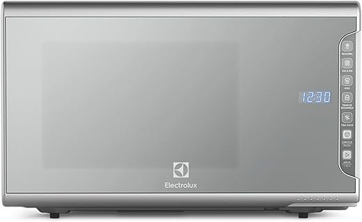 Micro-ondas Electrolux 31L cor Inox Espelhado com Painel Integrado e Função Tira Odor (MI41S) - 127V